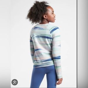 Athleta Girl Warm Up Sweatshirt in Imagine Print